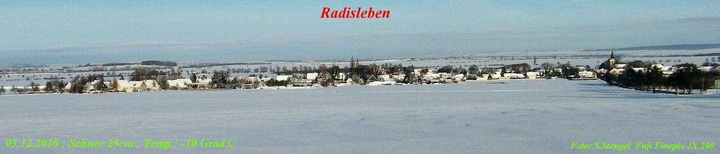Radisleben
                    Panorama